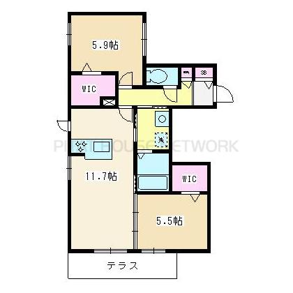  間取り図写真