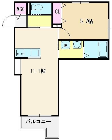Ｆｕｔｕｒｅ柏（202） 間取り図画像