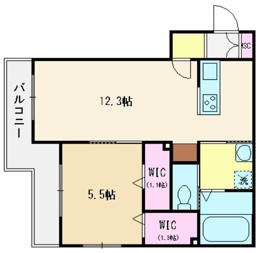  間取り図写真