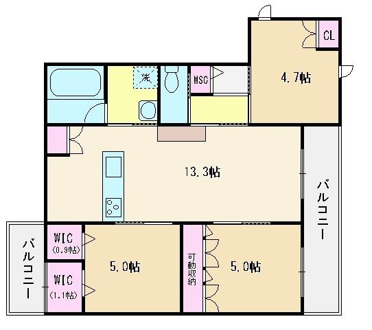  間取り図写真