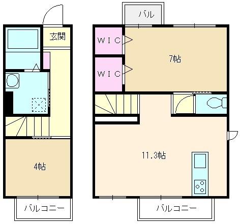 間取り図写真