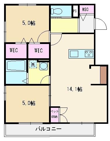 ルミナス朝霞 間取り図画像