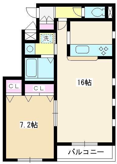 ル・レーブ野火止（302） 間取り図画像