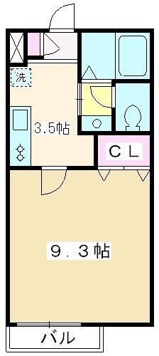 ｗｉｓｔｅｒｉａ（201） 間取り図画像