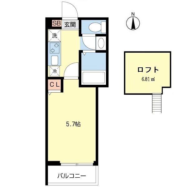 スクエア氷川台（302） 間取り図画像