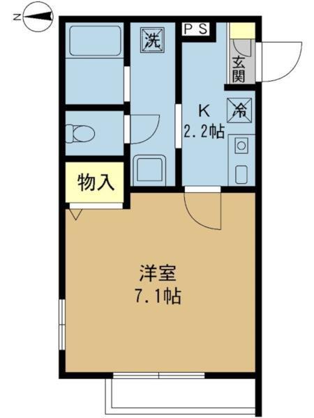 カーサ・ドルチェ（205） 間取り図画像