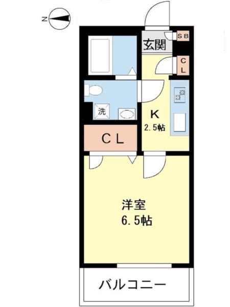カマル・バスネ（101） 間取り図画像
