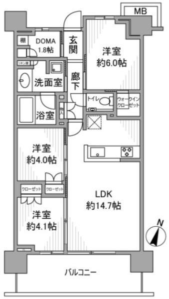 間取図(平面図)