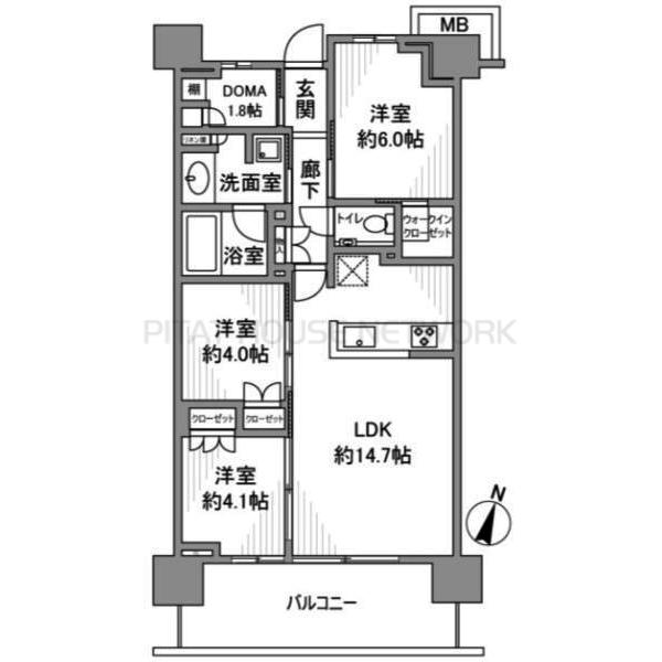 間取図(平面図)