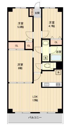 間取図(平面図)