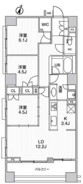間取図(平面図)