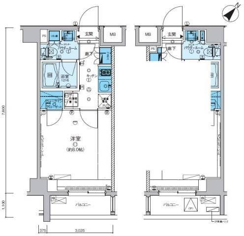 間取図(平面図)