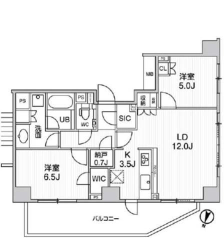 間取図(平面図)