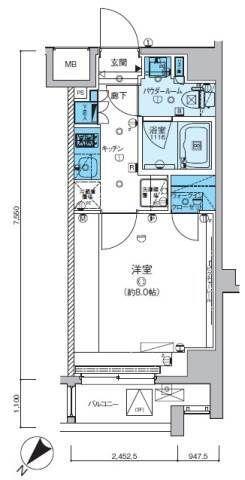 間取図(平面図)