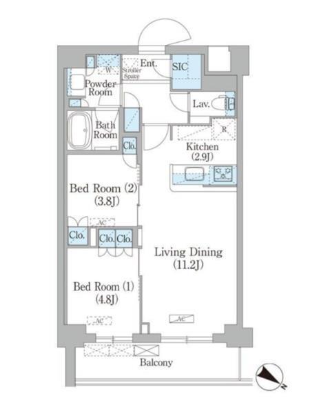 間取図(平面図)