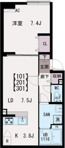間取図(平面図)
