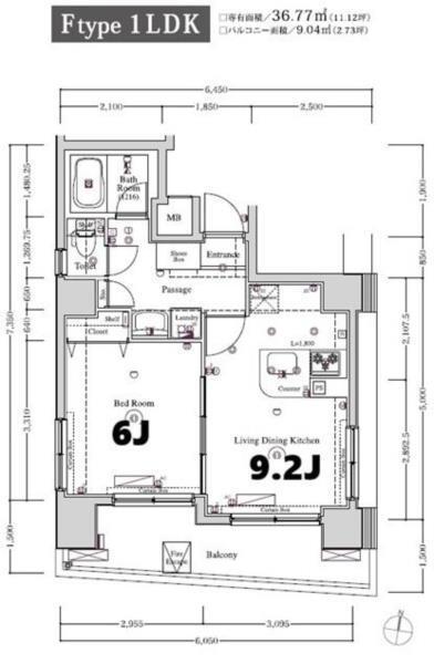 間取図(平面図)