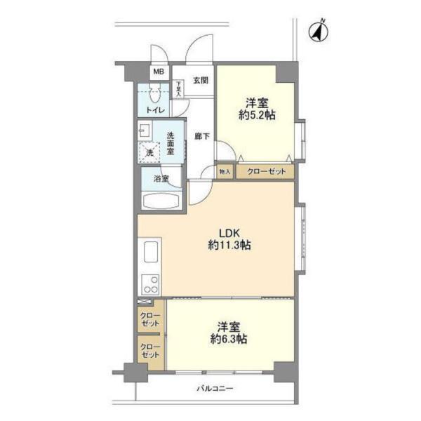 間取図(平面図)