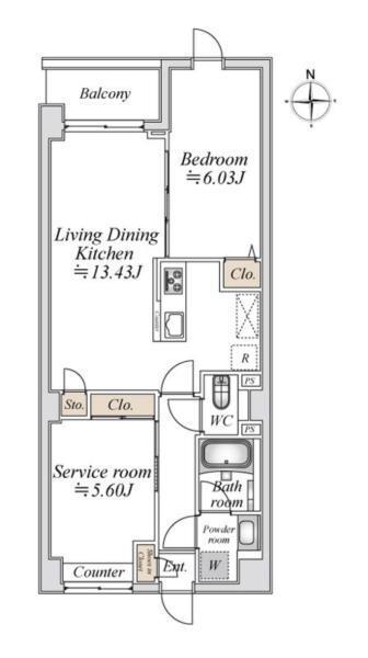 間取図(平面図)