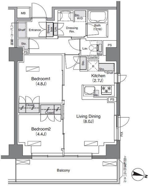 間取図(平面図)
