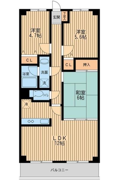 間取図(平面図)