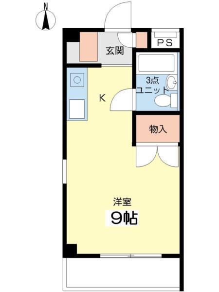オーロラハウス（201） 間取り図画像