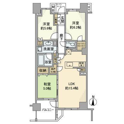 プラウド桜台（0） 間取り図画像