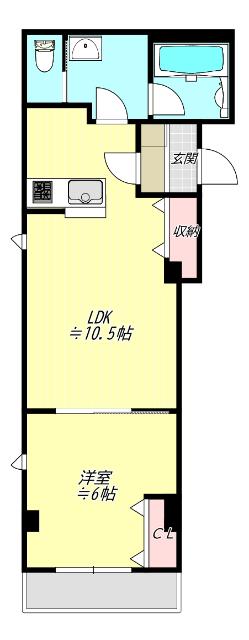 Villa　Felicia（303） 間取り図画像