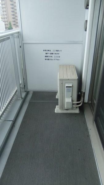 世田谷区玉川台マンション バルコニー