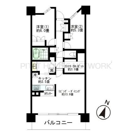  間取り図写真