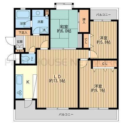  間取り図写真