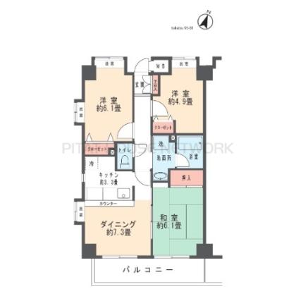  間取り図写真