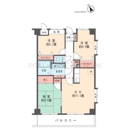  間取り図写真