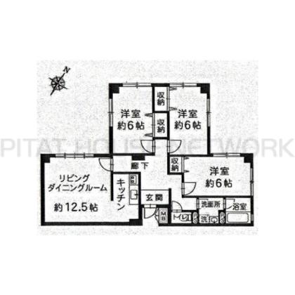  間取り図写真