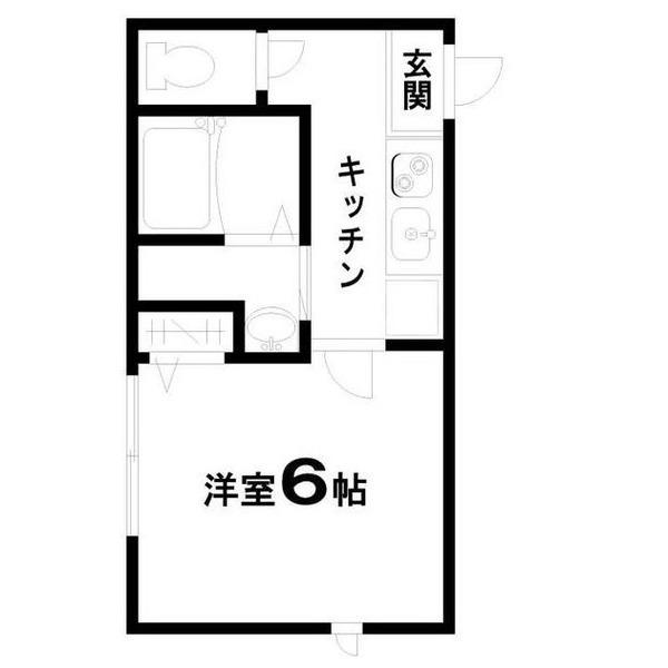 セキュリオ二子玉川（203） 間取り図画像