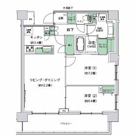 スタイリオ梶が谷（309） 間取り図画像