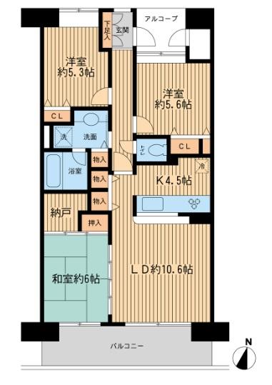  間取り図写真