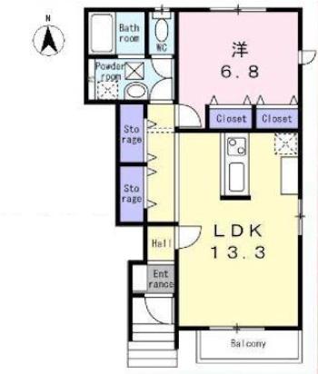  間取り図写真