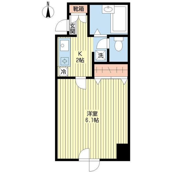 ソル・レヴェンテ（406） 間取り図画像