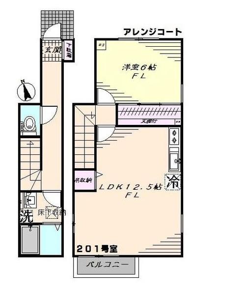  間取り図写真