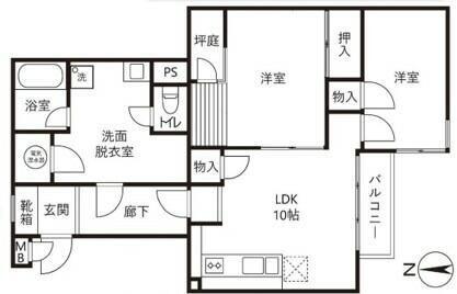 プレディオ鷺沼第Ⅱ（202） 間取り図画像