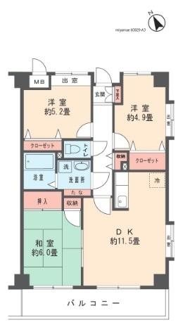  間取り図写真