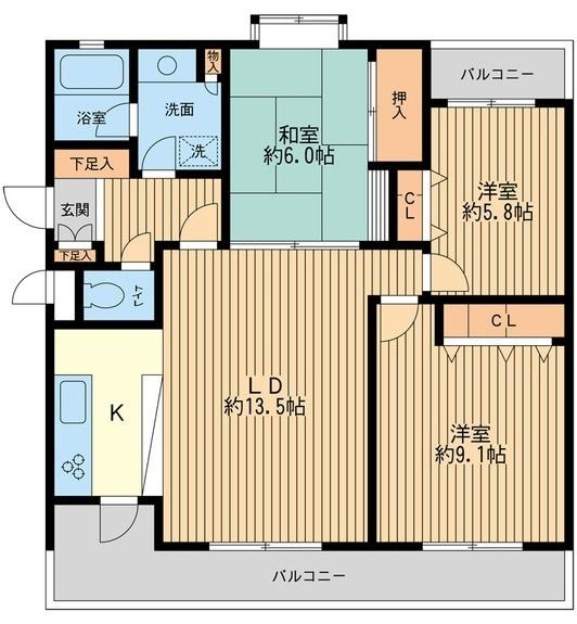  間取り図写真