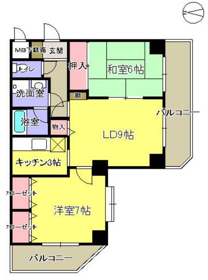  間取り図写真