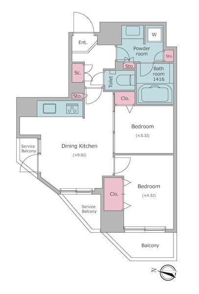  間取り図写真