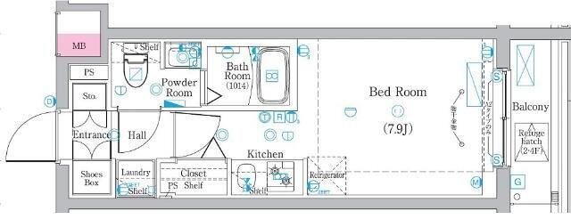  間取り図写真