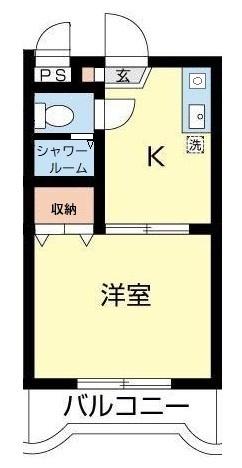 カスタム桜新町（302） 間取り図画像