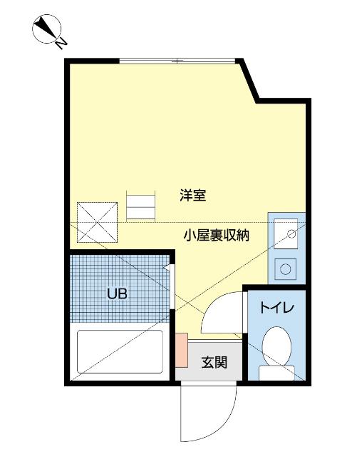 フィエルテ宮崎台（203） 間取り図画像