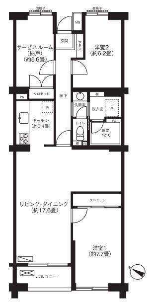  間取り図写真