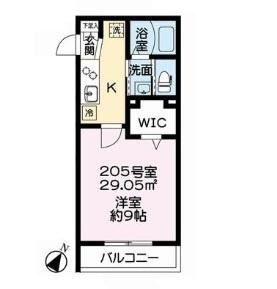 世田谷区玉川マンション 間取り図画像